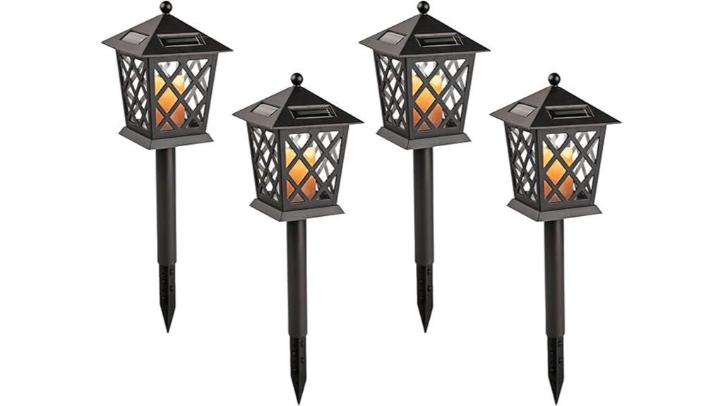 solar powered pathway lights
