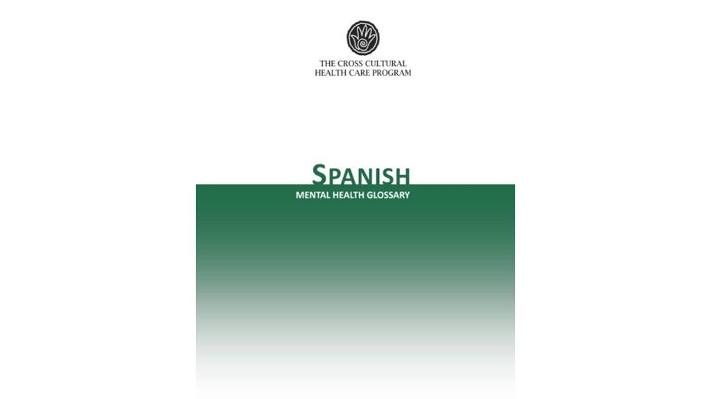 spanish mental health terms