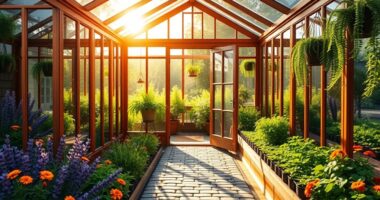stunning backyard greenhouse ideas