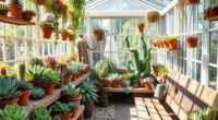 succulent greenhouse design inspiration