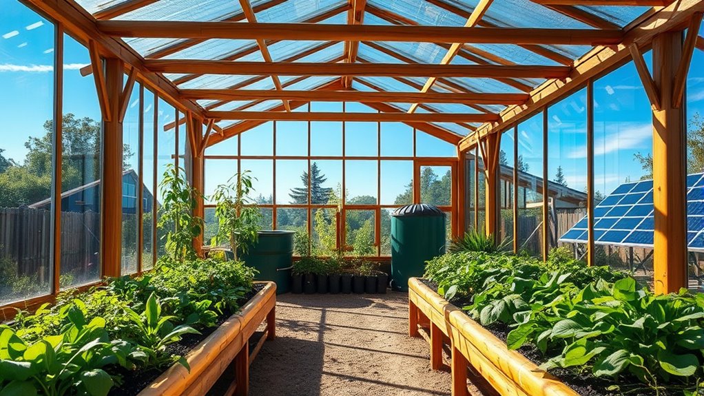 sustainable greenhouse building materials