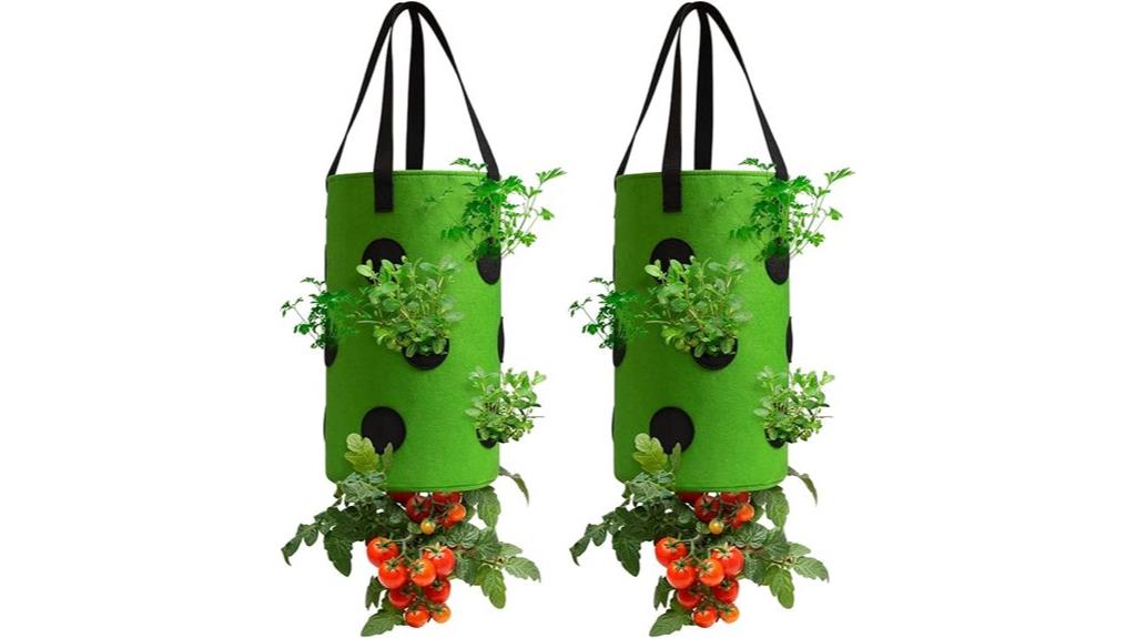 upside down planter bags