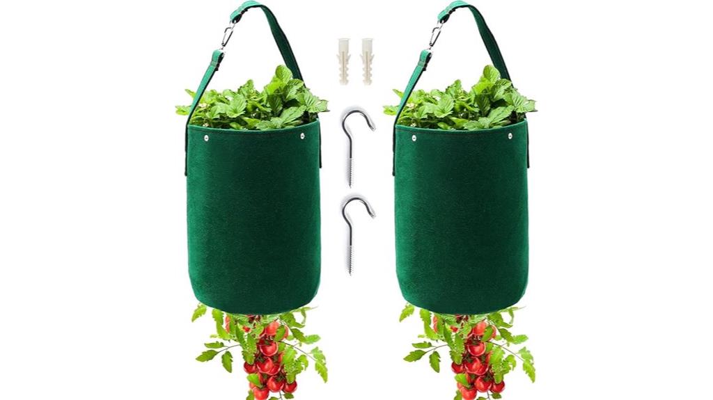 upside down tomato growing bags