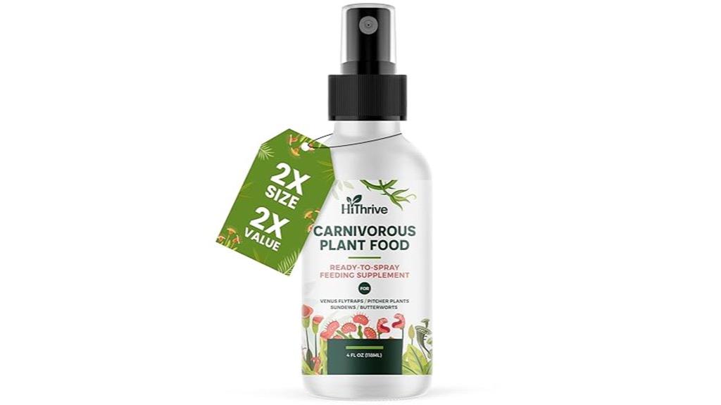 venus fly trap food