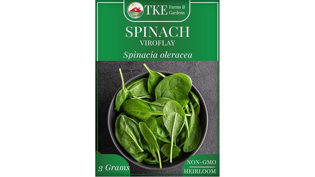viroflay spinach seeds planting