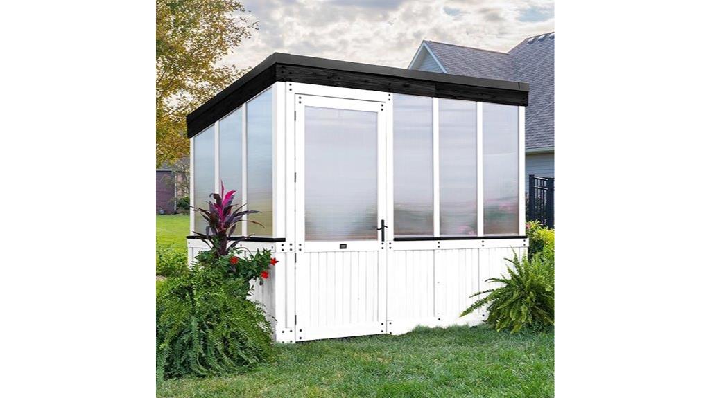 walk in greenhouse kit