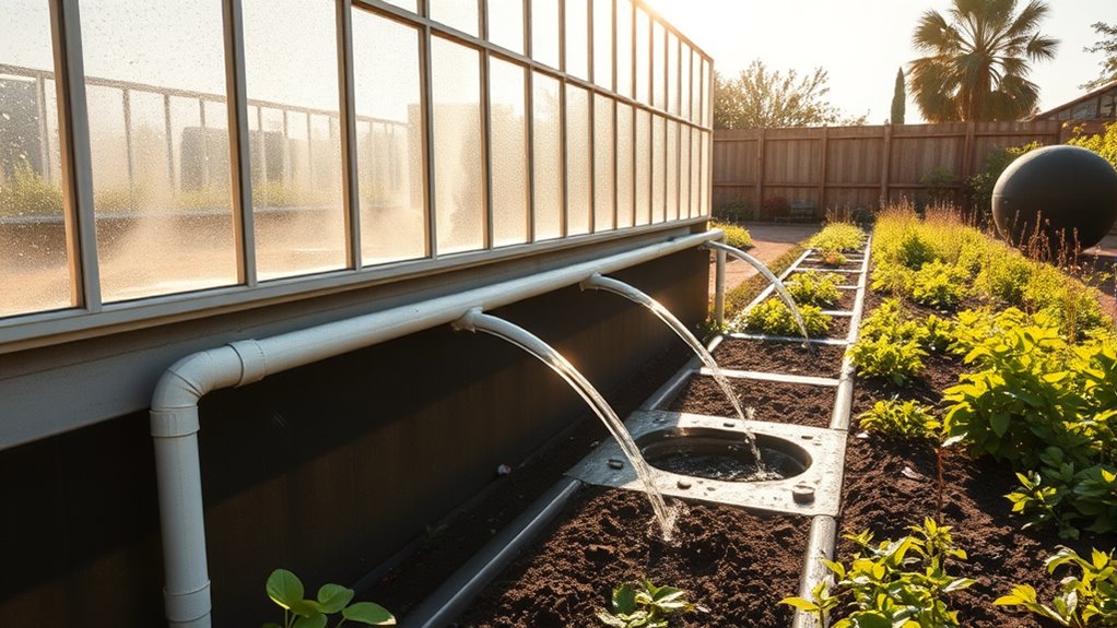 water diversion system installation