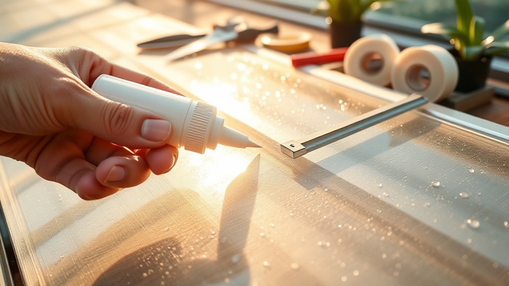 waterproofing greenhouse panels preparation
