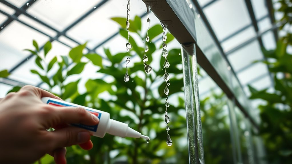 waterproofing techniques for greenhouses