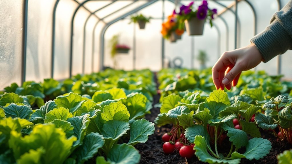 winter greenhouse crop suggestions