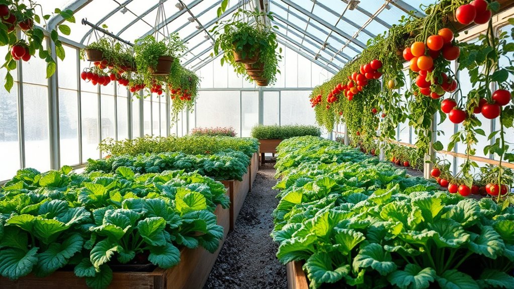 winter greenhouse crop varieties