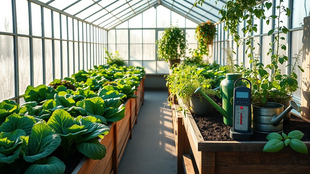 winter greenhouse essential tools