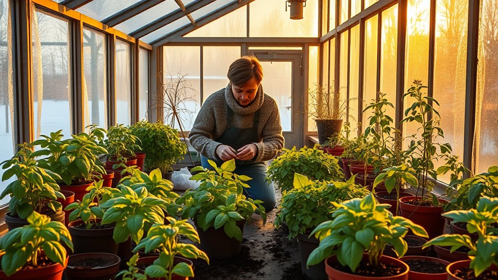 winter greenhouse pest control