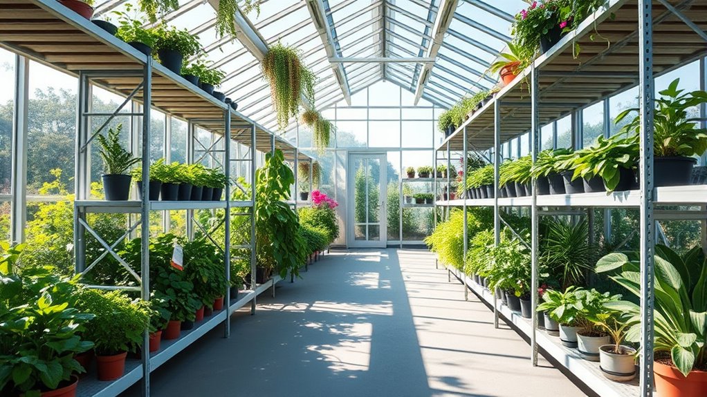 accessible organized greenhouse design