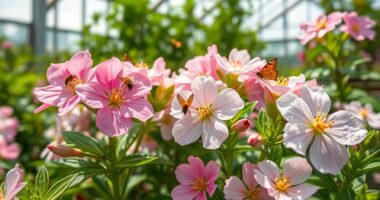 assist greenhouse plant pollination