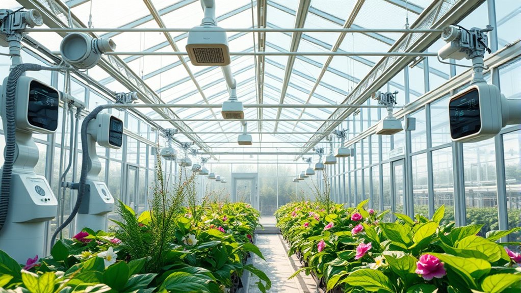 automated greenhouse climate management