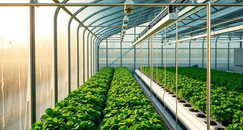 automated iot greenhouse management