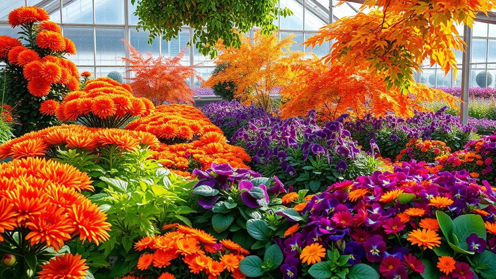 autumn foliage and plant care