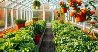 autumn greenhouse gardening tips