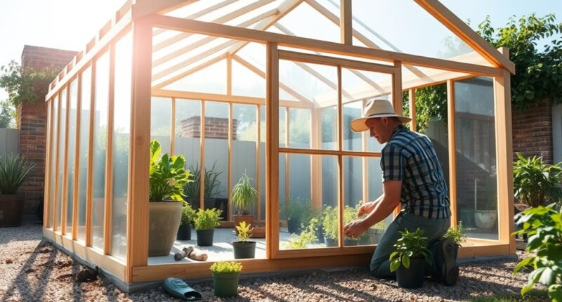 begin greenhouse project planning