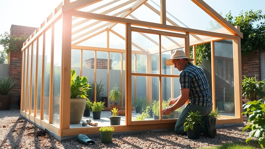 begin greenhouse project planning