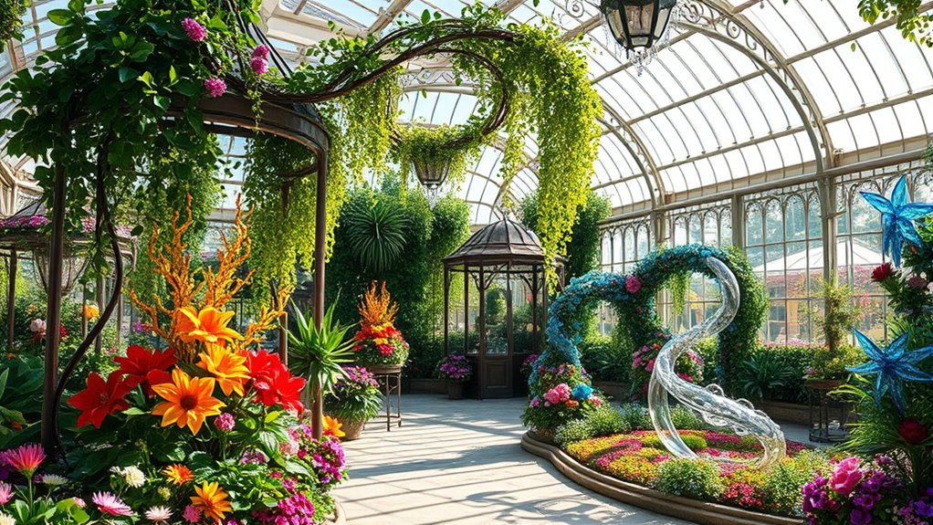 botanical art in parks