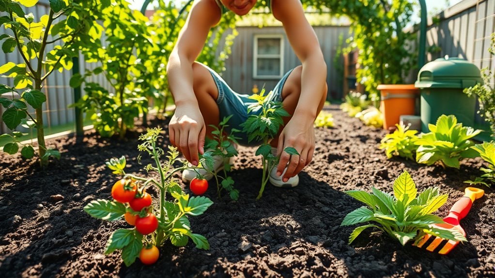 build confidence through gardening