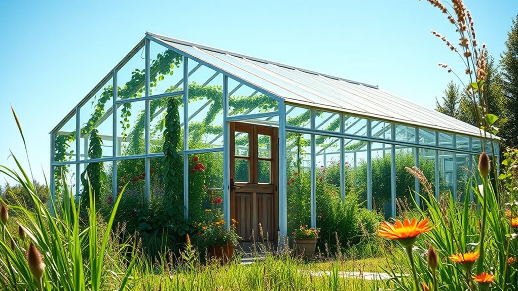 building a sustainable greenhouse