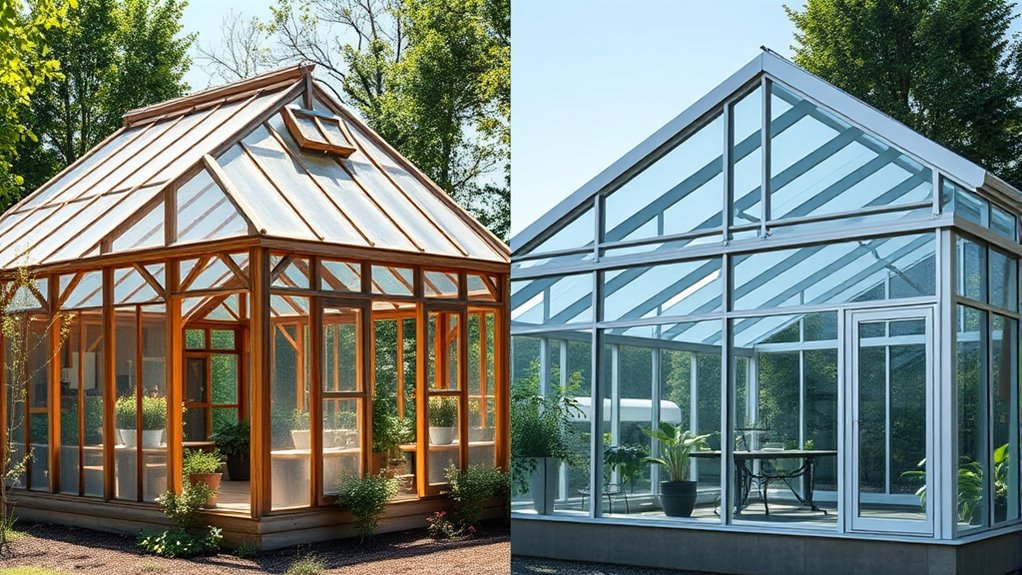 building greenhouse options comparison