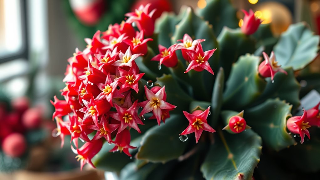 caring for blooming cactus