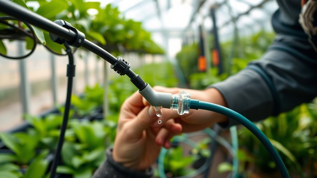 check repair maintain irrigation