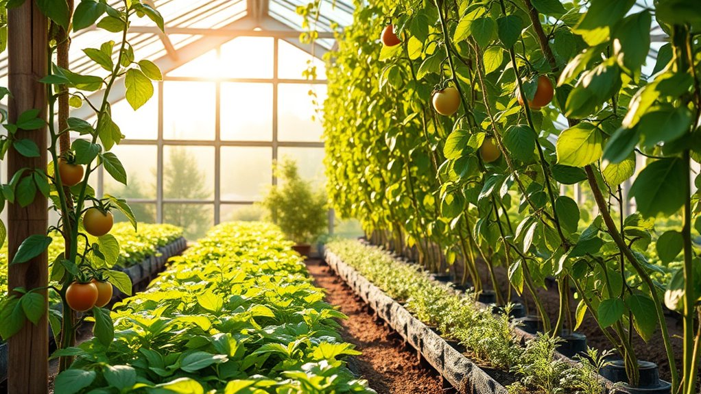 chemical free greenhouse cultivation