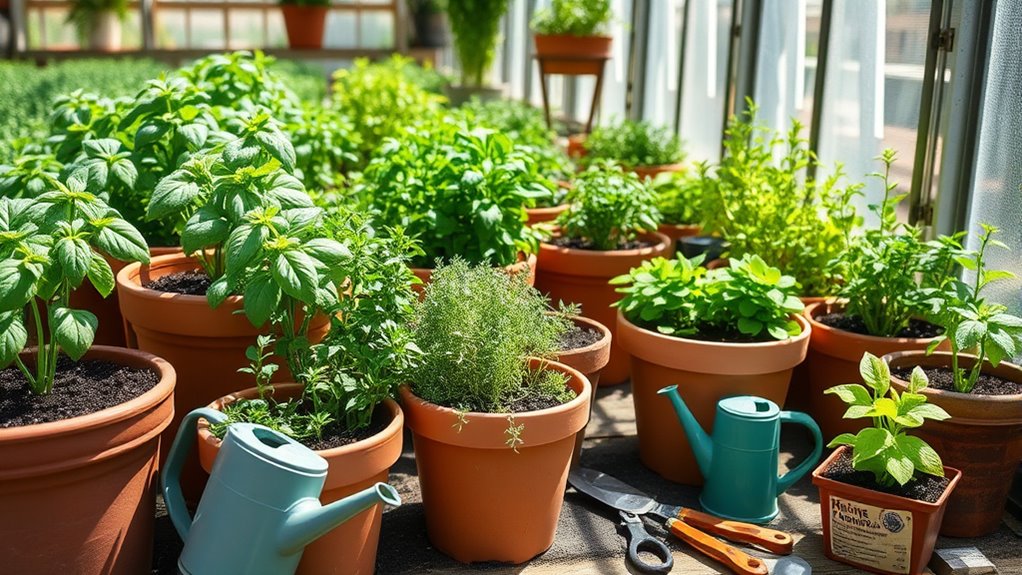 choose appropriate soil containers