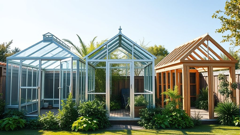 choosing greenhouse construction method