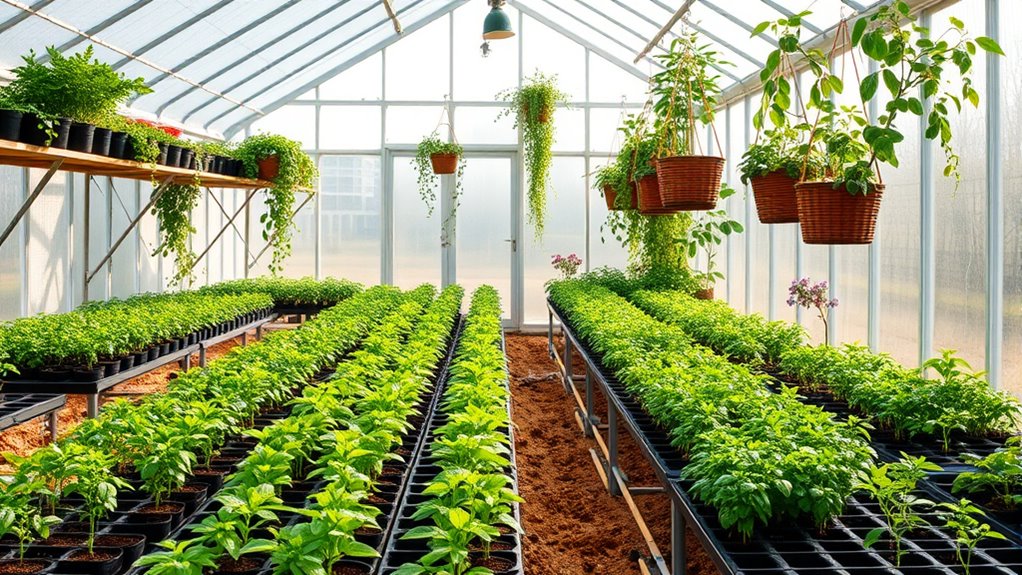 clean sanitize ventilate greenhouse