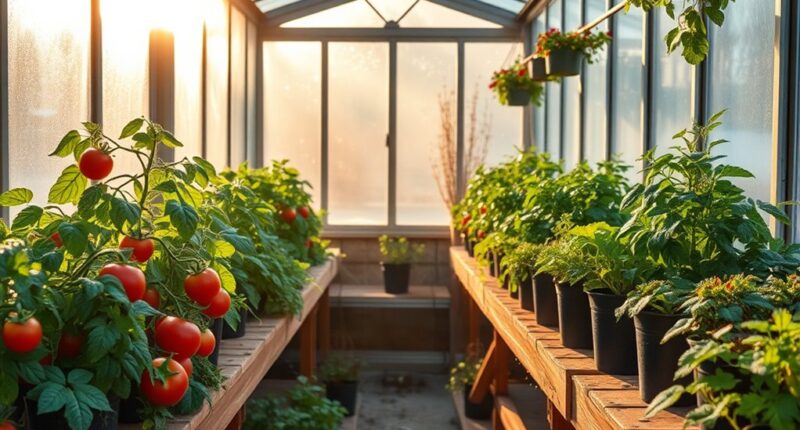 cold season greenhouse cultivation