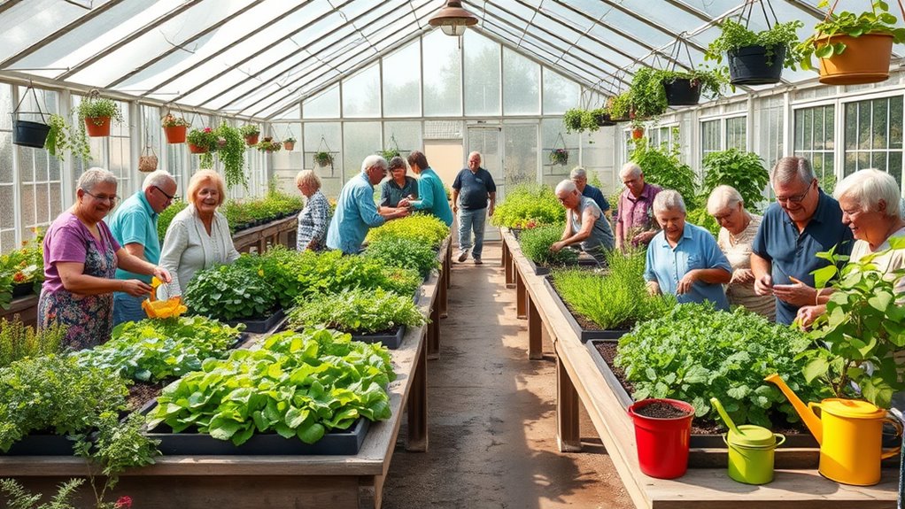 community greenhouses foster cohesion