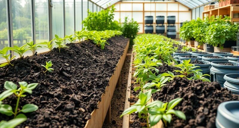 composting organic fertilizers greenhouses