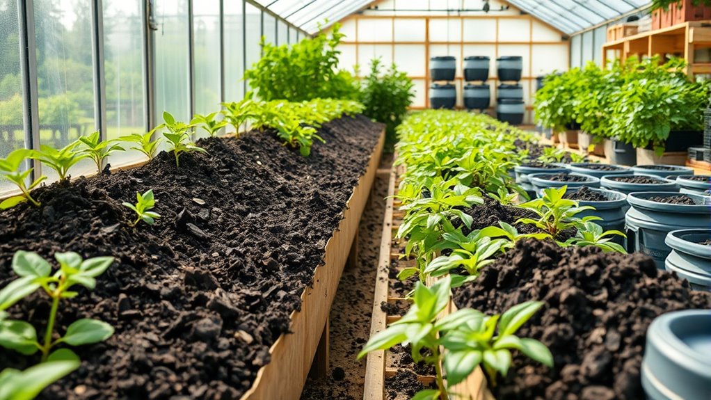 composting organic fertilizers greenhouses