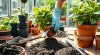 container planting and maintenance