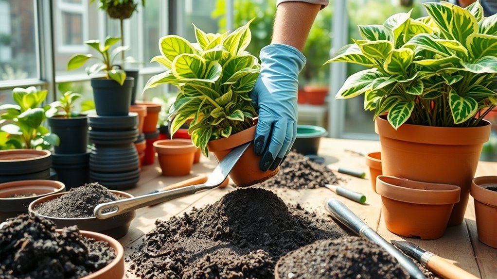 container planting and maintenance