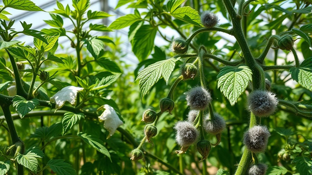 control greenhouse fungal diseases