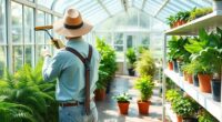 deep clean greenhouse thoroughly