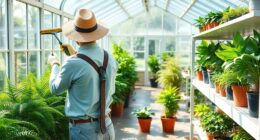 deep clean greenhouse thoroughly