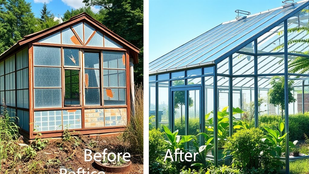 diy eco friendly greenhouse transformation