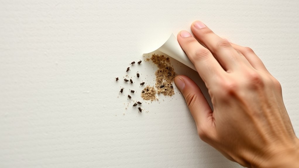 early signs of pest activity