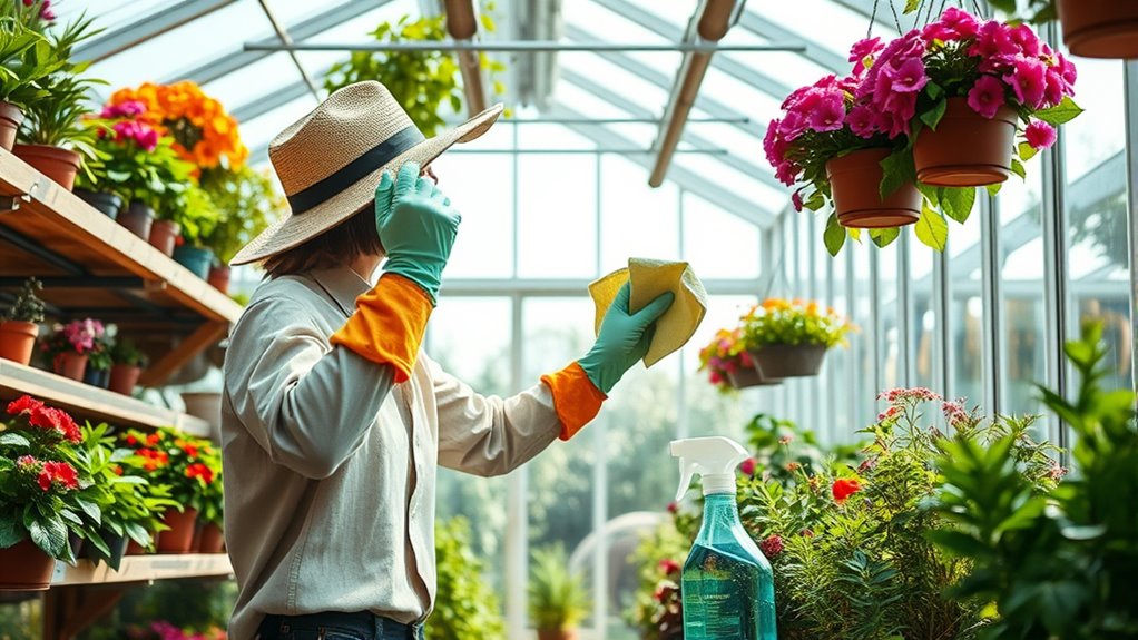 eco friendly greenhouse cleaning