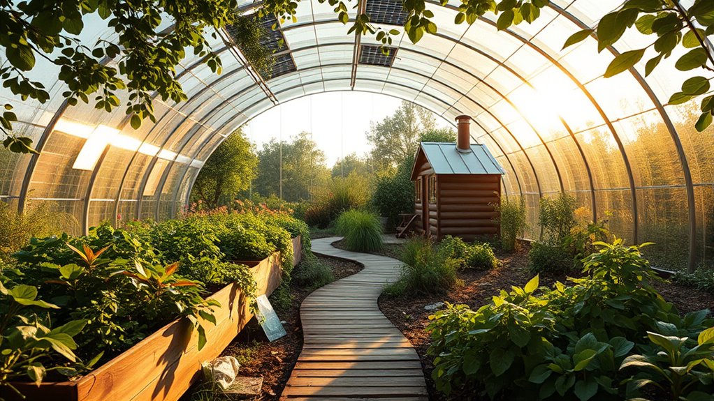 eco friendly greenhouse design