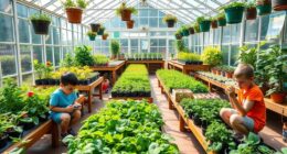 educational greenhouse learning environment