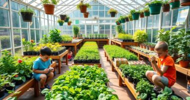 educational greenhouse learning environment